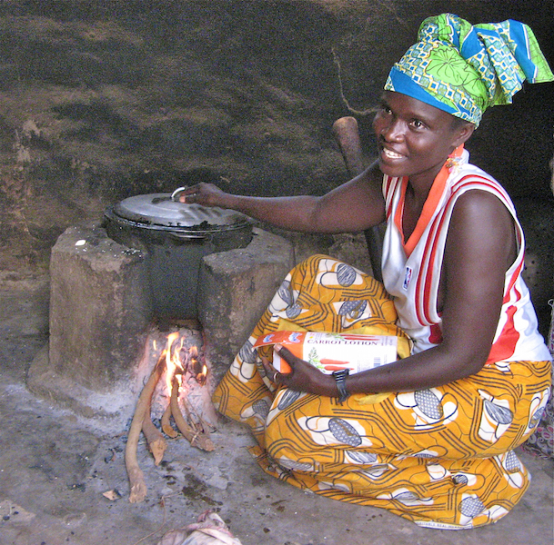 The enclosed design of CREATE! cookstoves reduces the risk of fire and injury to children and animals. Cookstoves also have numerous health benefits – they burn cleaner than open fires and produce less smoke.