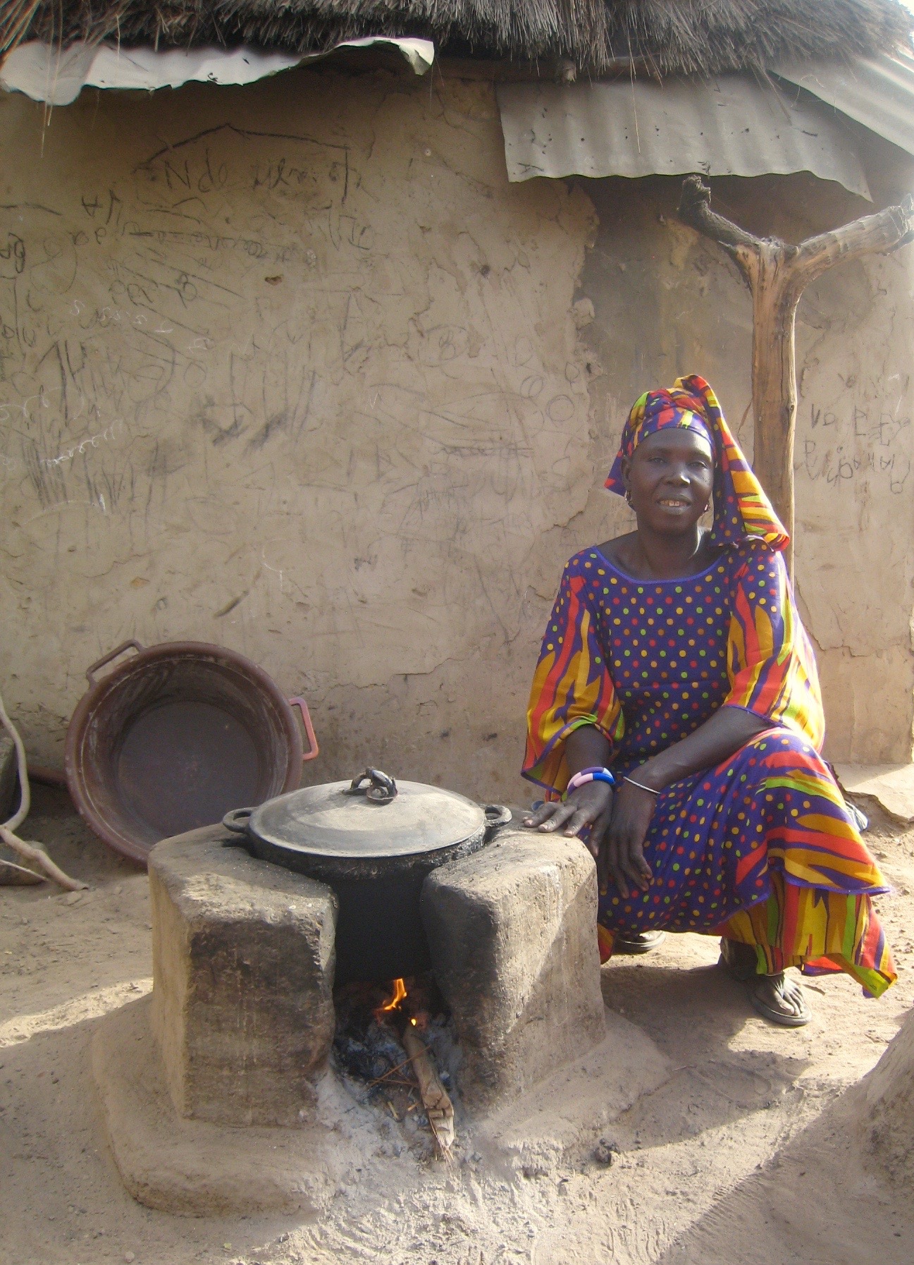 Nearly every home in Darou Diadji now has at least one well-constructed improved cookstove.