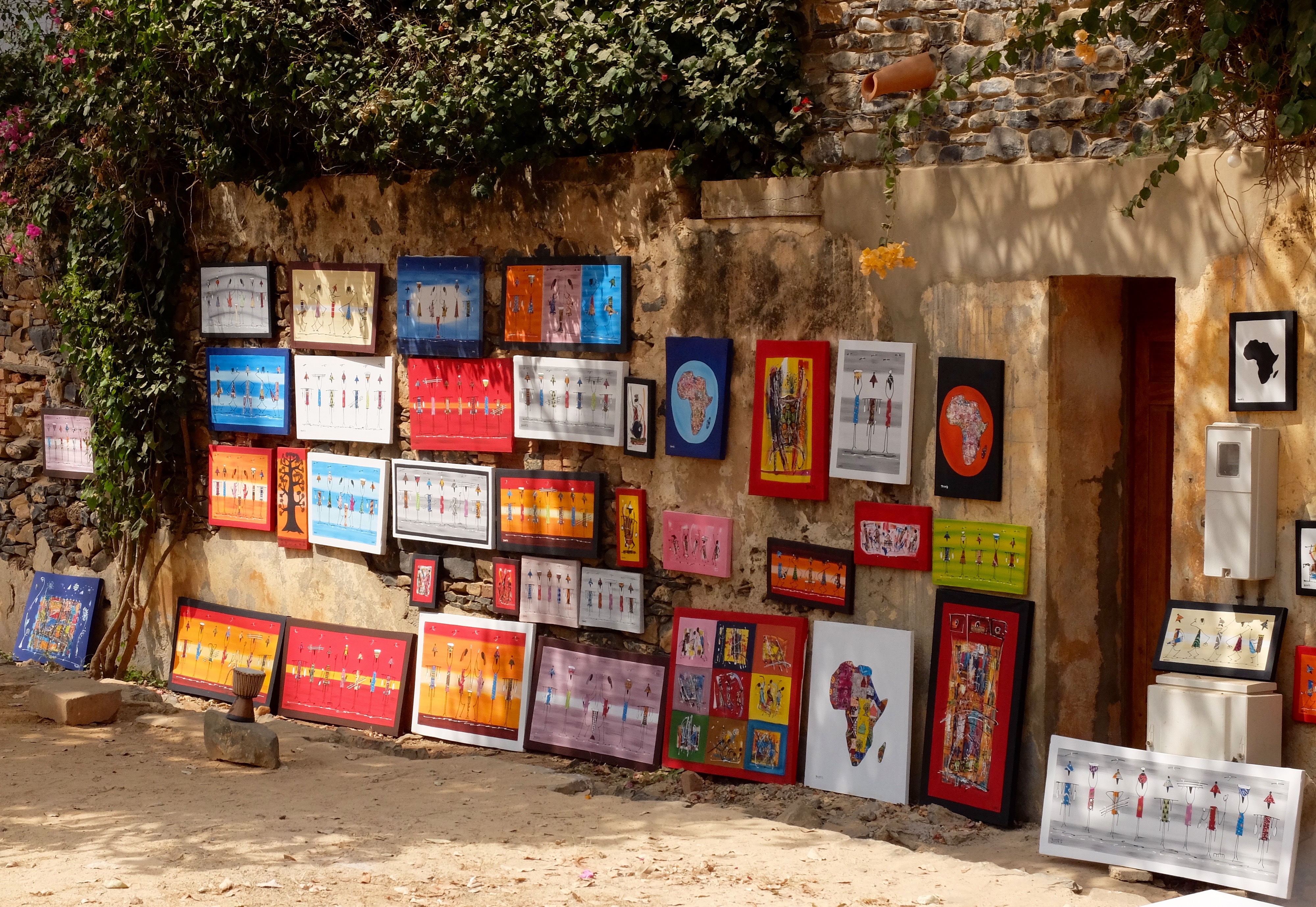 Art for Sale on Goree