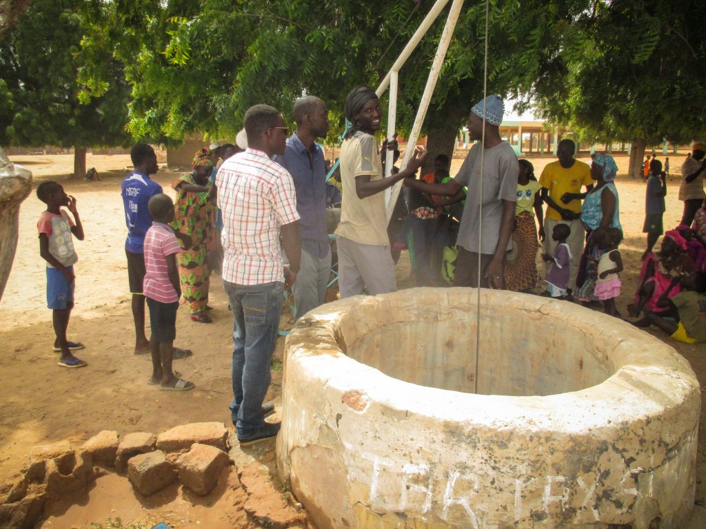 Photos from rural Senegal: Well rehabilitation in Oaurkhokh